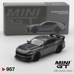 Mini GT 957 - 2024 Ford Mustang Dark Horse, carbonized gray