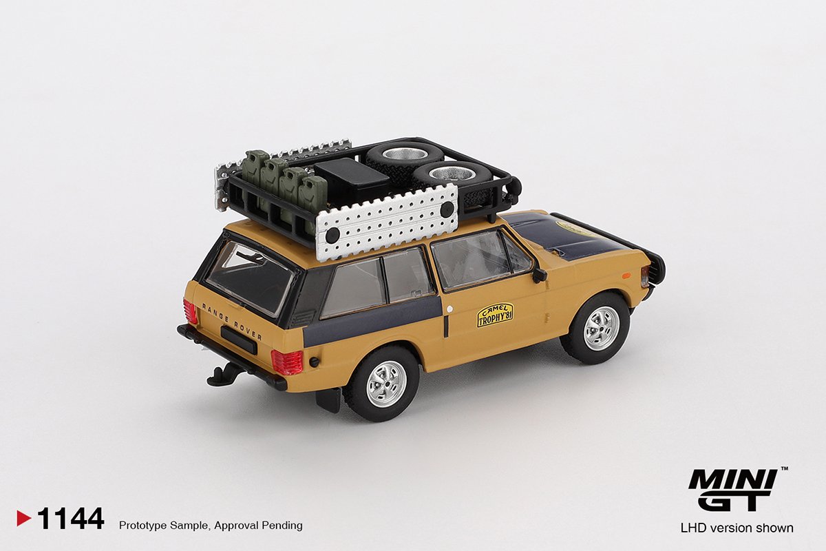 MiniGT 1144 - Land Rover Range Rover C.Swoboda & K.Mentel Winner Camel Trophy Sumatra 1981 MiniGT 1144 - Land Rover Range Rover C.Swoboda & K.Mentel Winner Camel Trophy Sumatra 1981 - Imagen 2