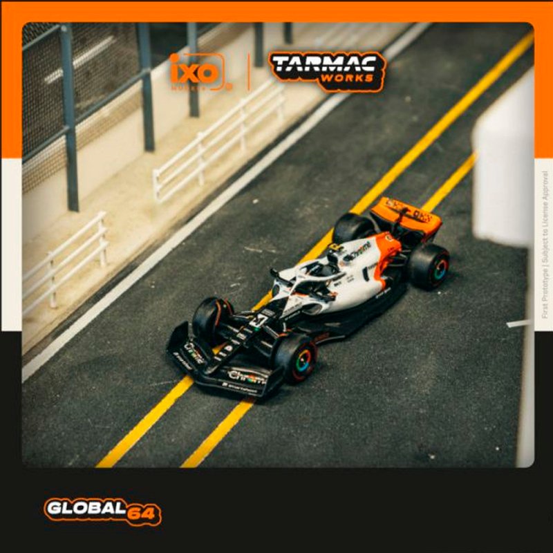 Tarmac - McLaren MCL60 Lando Norris, Spanish Grand Prix Tarmac - McLaren MCL60 Lando Norris, Spanish Grand Prix