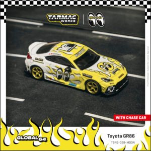 Tarmac - Toyota GR86 *MOONEYES*, white/yellow
