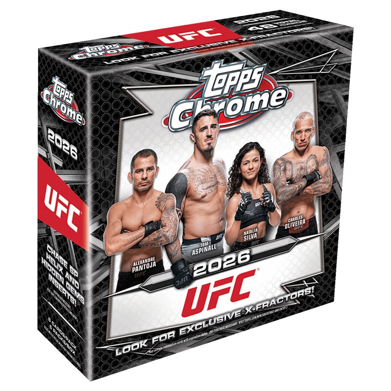2026 Topps Chrome UFC - Mega Box 2026 Topps Chrome UFC - Mega Box