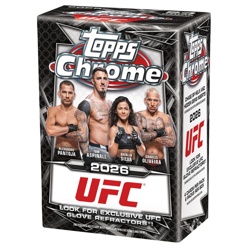 2026 Topps Chrome UFC - Value Box 2026 Topps Chrome UFC - Value Box