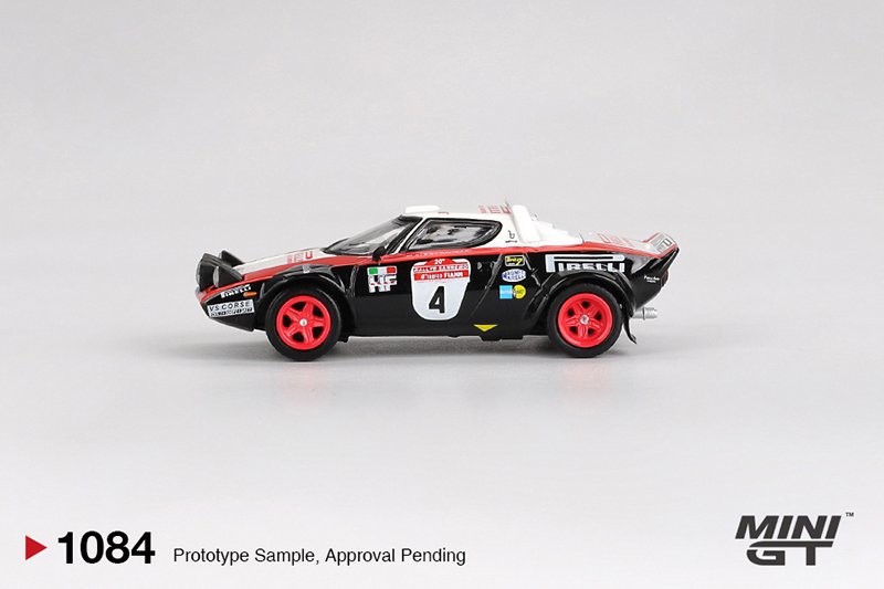 MiniGT 1084 - 1978 Lancia Stratos HF #4 Rally San Remo Winner MiniGT 1084 - 1978 Lancia Stratos HF #4 Rally San Remo Winner - Imagen 3