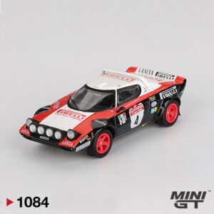 MiniGT 1084 - 1978 Lancia Stratos HF #4 Rally San Remo Winner