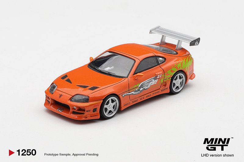 *PROXIMAMENTE* MiniGT x Fast and The Furious · 1250 Blister - 2001 Toyota Supra MK4 (A80) Romex Brian O'Conner *PROXIMAMENTE* MiniGT x Fast and The Furious · 1250 Blister - 2001 Toyota Supra MK4 (A80) Romex Brian O'Conner - Imagen 2