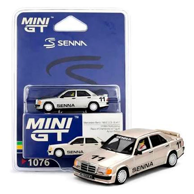 MiniGT 1076 Blister - 1984 Mercedes-Benz 190E 2.3-16 #11 Ayrton Senna MiniGT 1076 Blister - 1984 Mercedes-Benz 190E 2.3-16 #11 Ayrton Senna