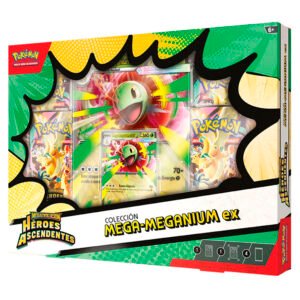 Pokemon Heroes Ascending Mega-Meganium EX Spanish