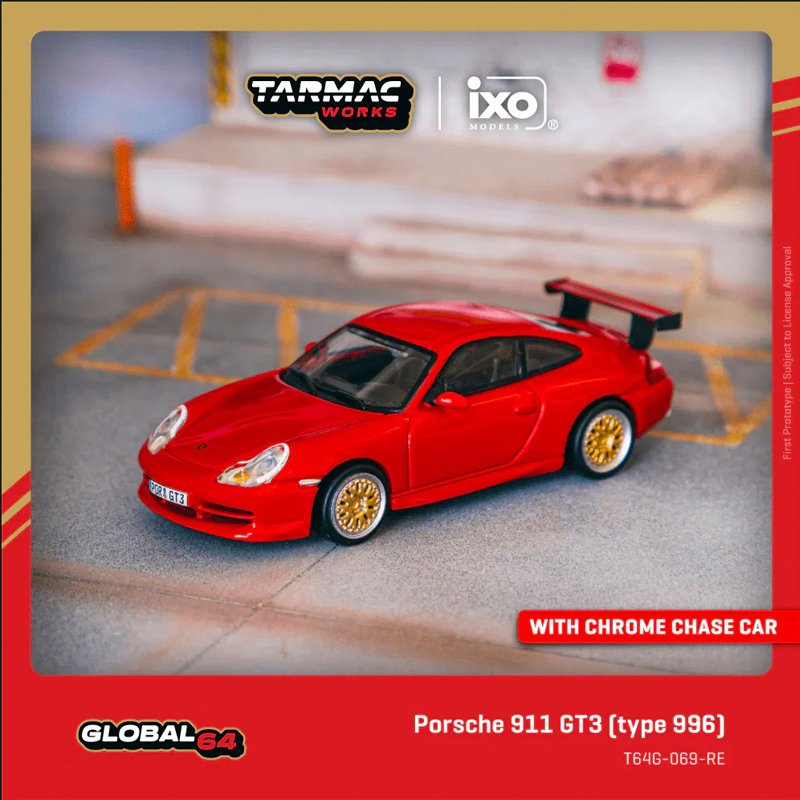 Tarmac - Porsche 911 GT3 (996), red Tarmac - Porsche 911 GT3 (996), red