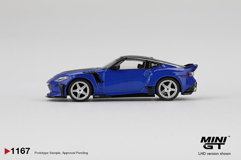 Mini GT 1167 - 2024 Nissan Fairlady Z Veilside FFZ400 Seiran Blue Mini GT 1167 - 2024 Nissan Fairlady Z Veilside FFZ400 Seiran Blue - Image 3