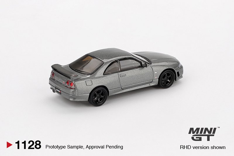 Mini GT 1128 - 1993 Nissan GT-R (R33) Nismo BCNR33 CRS Dark Metal Gray Mini GT 1128 - 1993 Nissan GT-R (R33) Nismo BCNR33 CRS Dark Metal Gray - Image 3