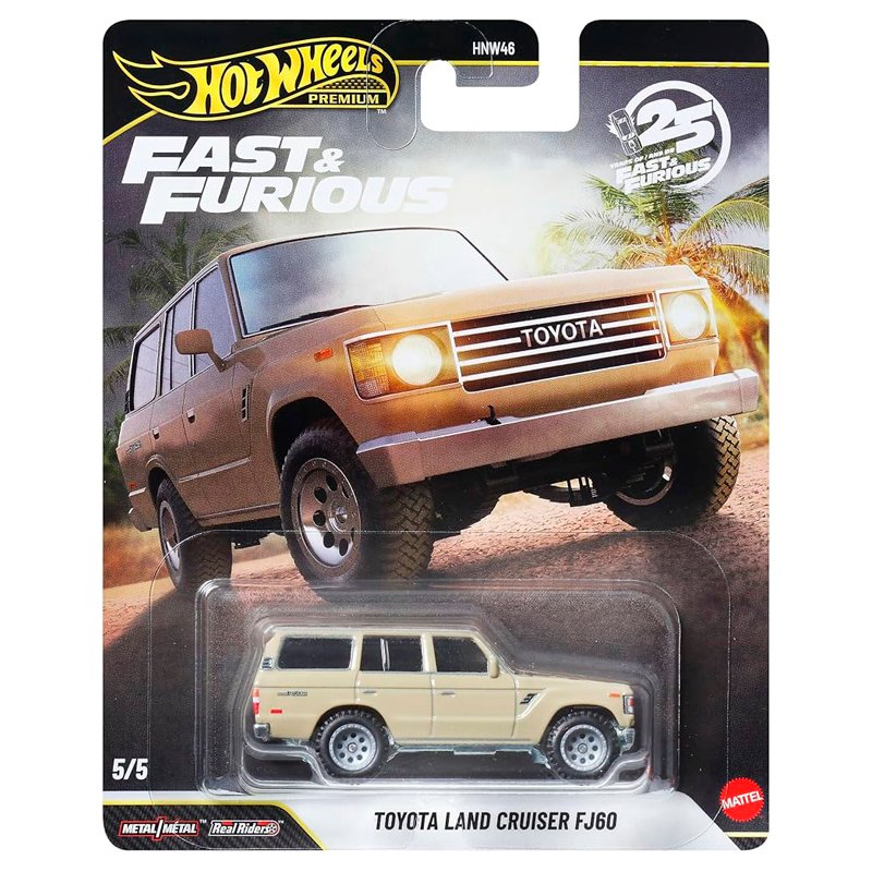 Fast & Furious 25th Anniversary Mix 3 - 5/5 Toyota Land Cruiser FJ60 Fast & Furious 25th Anniversary Mix 3 - 5/5 Toyota Land Cruiser FJ60