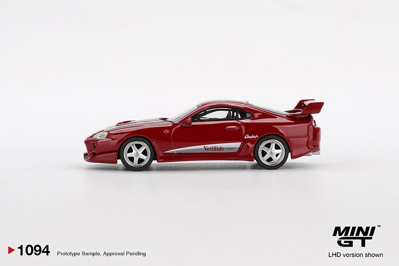 MiniGT 1094 - Toyota Supra MK4 (A80) Veilside Combat V-I Red MiniGT 1094 - Toyota Supra MK4 (A80) Veilside Combat V-I Red - Imagen 4