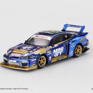 MiniGT 1157 -  2025 Nissan Silvia S15 LB-Super Silhouette #555 Team Mini GT Liberty Walk Formula Drift