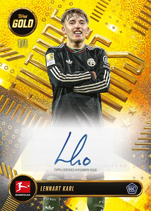 2025-26 Topps Bundesliga Gold Box 2025-26 Topps Bundesliga Gold Box - Imagen 5
