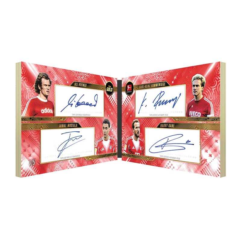 2025-26 Topps Bundesliga Gold Box 2025-26 Topps Bundesliga Gold Box - Imagen 10