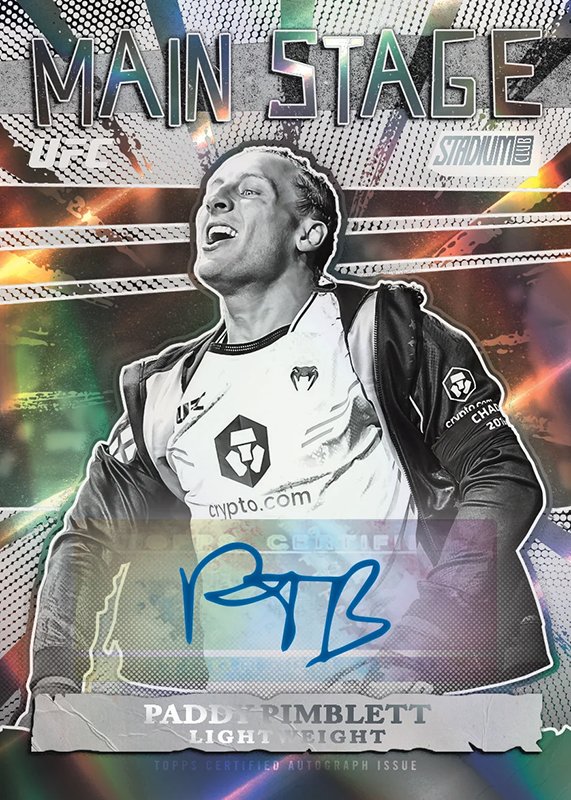 2026 Topps UFC Stadium Club - Value Box 2026 Topps UFC Stadium Club - Value Box - Imagen 5