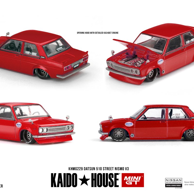 Kaido House - 1969 Datsun 510 Street Nismo V3 - KAIDO229 Kaido House - 1969 Datsun 510 Street Nismo V3 - KAIDO229