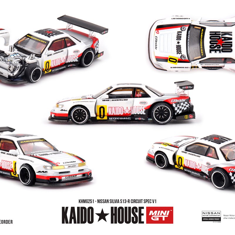 Kaido House - 1991 Nissan Silvia S13-R Circuit Spec V1 - KAIDO251 Kaido House - 1991 Nissan Silvia S13-R Circuit Spec V1 - KAIDO251