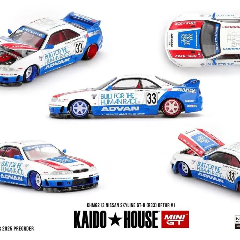 Kaido House - 1995 Nissan GTR (R33) BFTHR V1 - KAIDO213 Kaido House - 1995 Nissan GTR (R33) BFTHR V1 - KAIDO213
