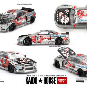 Kaido House - 1999 Nissan Skyline GT-R (R34) Kaido Star Racing v1 - KAIDO197