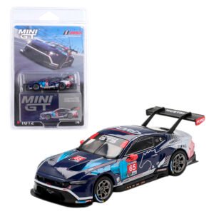 MiniGT 1012 Blister - 2024Ford Mustang GT3 #65 Ford Multimatic Motorsports Daytona 24 Hrs