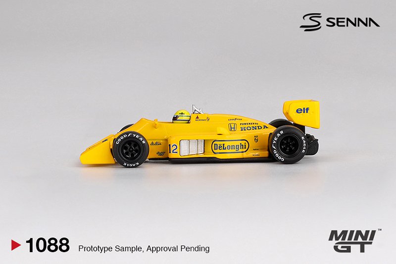MiniGT 1088 - 1987 Lotus 99T #12 Ayrton Senna Monaco GP Winner MiniGT 1088 - 1987 Lotus 99T #12 Ayrton Senna Monaco GP Winner - Imagen 2