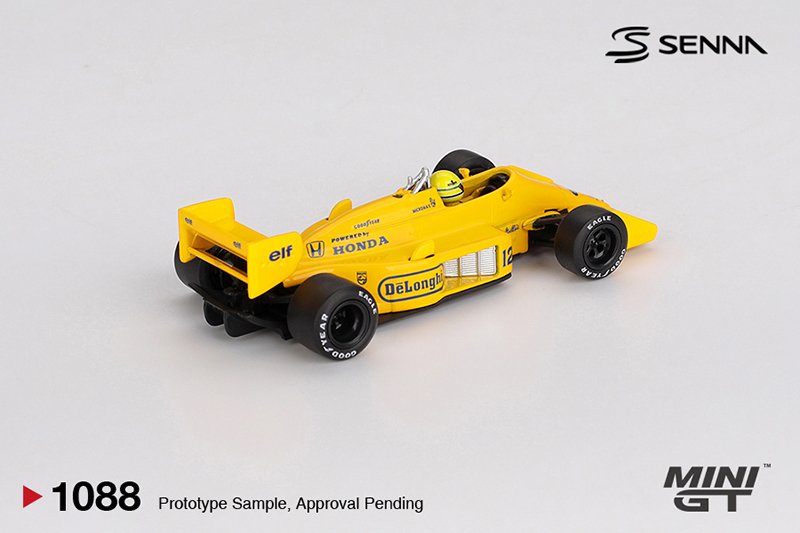 MiniGT 1088 - 1987 Lotus 99T #12 Ayrton Senna Monaco GP Winner MiniGT 1088 - 1987 Lotus 99T #12 Ayrton Senna Monaco GP Winner - Imagen 3