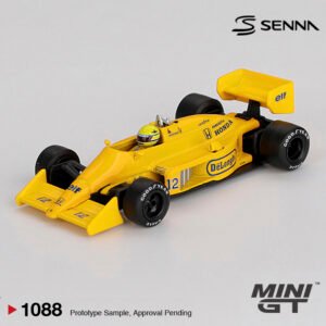MiniGT 1088 - 1987 Lotus 99T #12 Ayrton Senna Monaco GP Winner