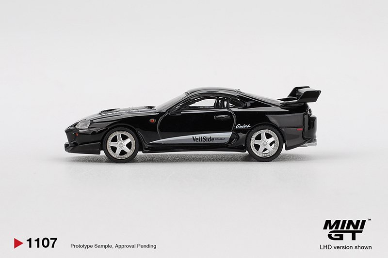 MiniGT 1107 - 2011 Toyota Supra MK4 (A80) Veilside Combat V-II, black MiniGT 1107 - 2011 Toyota Supra MK4 (A80) Veilside Combat V-II, black - Image 2