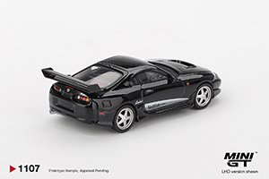 MiniGT 1107 - 2011 Toyota Supra MK4 (A80) Veilside Combat V-II, black MiniGT 1107 - 2011 Toyota Supra MK4 (A80) Veilside Combat V-II, black - Image 3