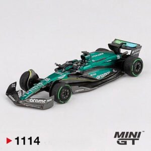 MiniGT 1114 - 024 Aston Martin AMR24 #18 Lance Stroll Canadian GP
