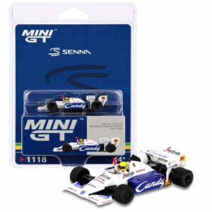 MiniGT 1118 BLISTER - 1984 Toleman TG184 #19 Ayrton Senna Monaco GP 2nd Place