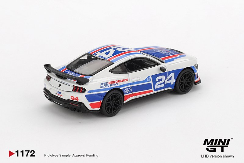 MiniGT 1172 - 2025 Ford Mustang Dark Horse #24 Ford Performance Racing School MiniGT 1172 - 2025 Ford Mustang Dark Horse #24 Ford Performance Racing School - Imagen 3