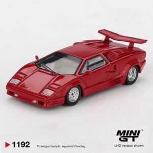 MiniGT 1192 - 1988 Lamborghini Countach 25th Anniversary red