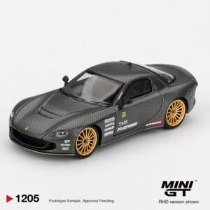 MiniGT 1205 - 2025 Mazda RX7 (FD3S) Re-Ameniya Matsukiyo Koku 3 ROTOR NA-7 Tas Best Tuned Car Award