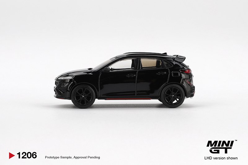 MiniGT 1206 - 2022 Hyundai Kona N, phantom black MiniGT 1206 - 2022 Hyundai Kona N, phantom black - Image 2