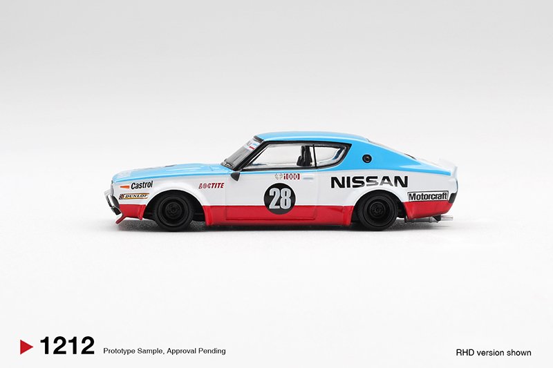 MiniGT 1212 - 2024 Nissan GT-R (KPGC110) Skyline Kenmeri Liberty Walk Nissan Racing 75 Concept MiniGT 1212 - 2024 Nissan GT-R (KPGC110) Skyline Kenmeri Liberty Walk Nissan Racing 75 Concept - Imagen 2