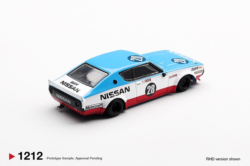 MiniGT 1212 - 2024 Nissan GT-R (KPGC110) Skyline Kenmeri Liberty Walk Nissan Racing 75 Concept MiniGT 1212 - 2024 Nissan GT-R (KPGC110) Skyline Kenmeri Liberty Walk Nissan Racing 75 Concept - Imagen 3