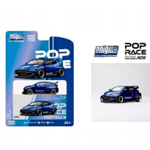 Pop Race 004 Blister - 2022 Toyota Yaris Pandem GR,            Azul Metalizado *Enigma Exclusive*