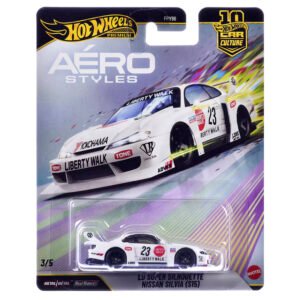Aerostyles 3/5 - Nissan Silvia (S15) LB Super            Silhouette #23, white