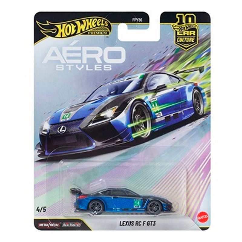 Aerostyles 4/5 - Lexus RC F GT3, blue Aerostyles 4/5 - Lexus RC F GT3, blue
