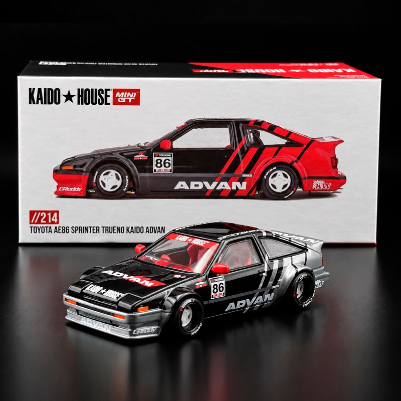 CHASE Kaido House - 1983 Toyota AE86 Sprinter Trueno Kaido Advan - KAIDO214 CHASE Kaido House - 1983 Toyota AE86 Sprinter Trueno Kaido Advan - KAIDO214