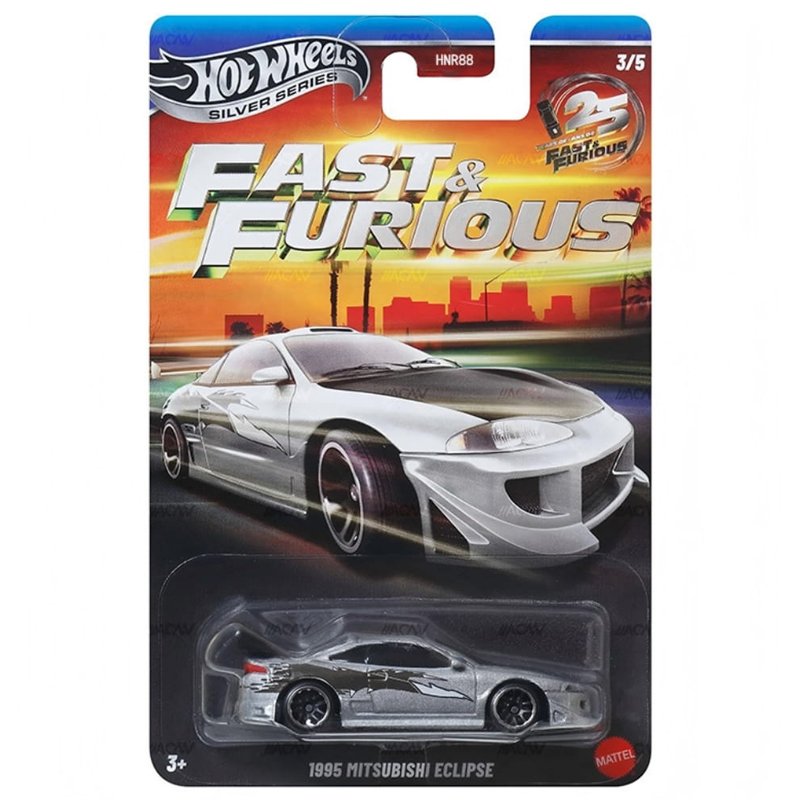 Fast & Furious - 25th Anniversary Silver Bodies - 3/5 1997 Mazda RX-7 Fast & Furious - 25th Anniversary Silver Bodies - 3/5 1997 Mazda RX-7
