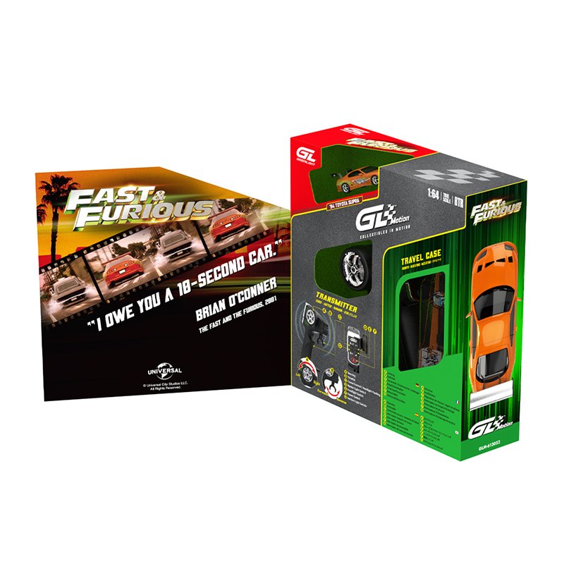 *RESERVA MARZO 2027* - Greenlight Radio Control Combo Set - 1994 Supra MK4 - The Fast & the Furious Brian *RESERVA MARZO 2027* - Greenlight Radio Control Combo Set - 1994 Supra MK4 - The Fast & the Furious Brian - Imagen 6