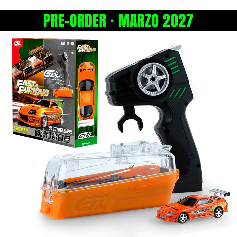 *RESERVA MARZO 2027* - Greenlight Radio Control Combo Set - 1994 Supra MK4 - The Fast & the Furious Brian *RESERVA MARZO 2027* - Greenlight Radio Control Combo Set - 1994 Supra MK4 - The Fast & the Furious Brian