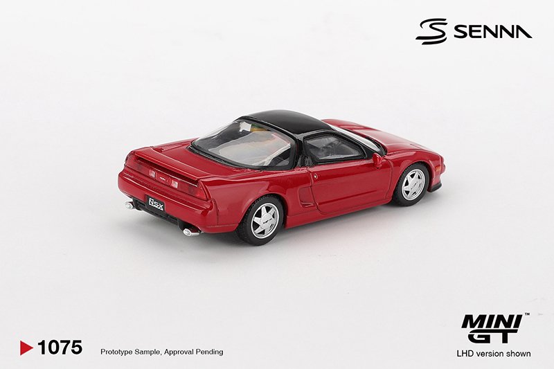 MiniGT 1075 - 1989 Honda NSX Prototype Midship Sports Ayrton Senna with Figure MiniGT 1075 - 1989 Honda NSX Prototype Midship Sports Ayrton Senna with Figure - Imagen 2