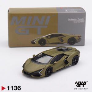 MiniGT 1136 - 2023 Lamborghini Revuelto, verde gea matte