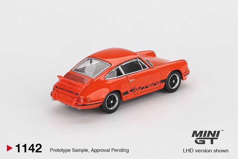 MiniGT 1142 - 1973 Porsche 911 Carrera RS 2.7 Tangerine MiniGT 1142 - 1973 Porsche 911 Carrera RS 2.7 Tangerine - Imagen 3