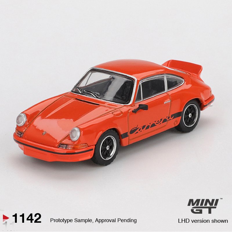 MiniGT 1142 - 1973 Porsche 911 Carrera RS 2.7 Tangerine MiniGT 1142 - 1973 Porsche 911 Carrera RS 2.7 Tangerine