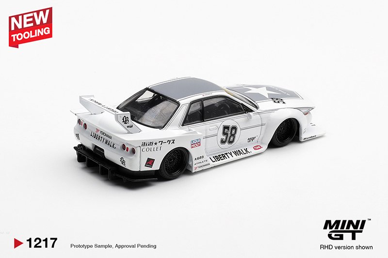 MiniGT 1217 - 2025 Nissan GTR (R32) LB-Kaido Works TAS MiniGT 1217 - 2025 Nissan GTR (R32) LB-Kaido Works TAS - Imagen 3